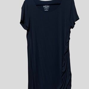 Torrid Black Super Soft Scoop Neck Dress